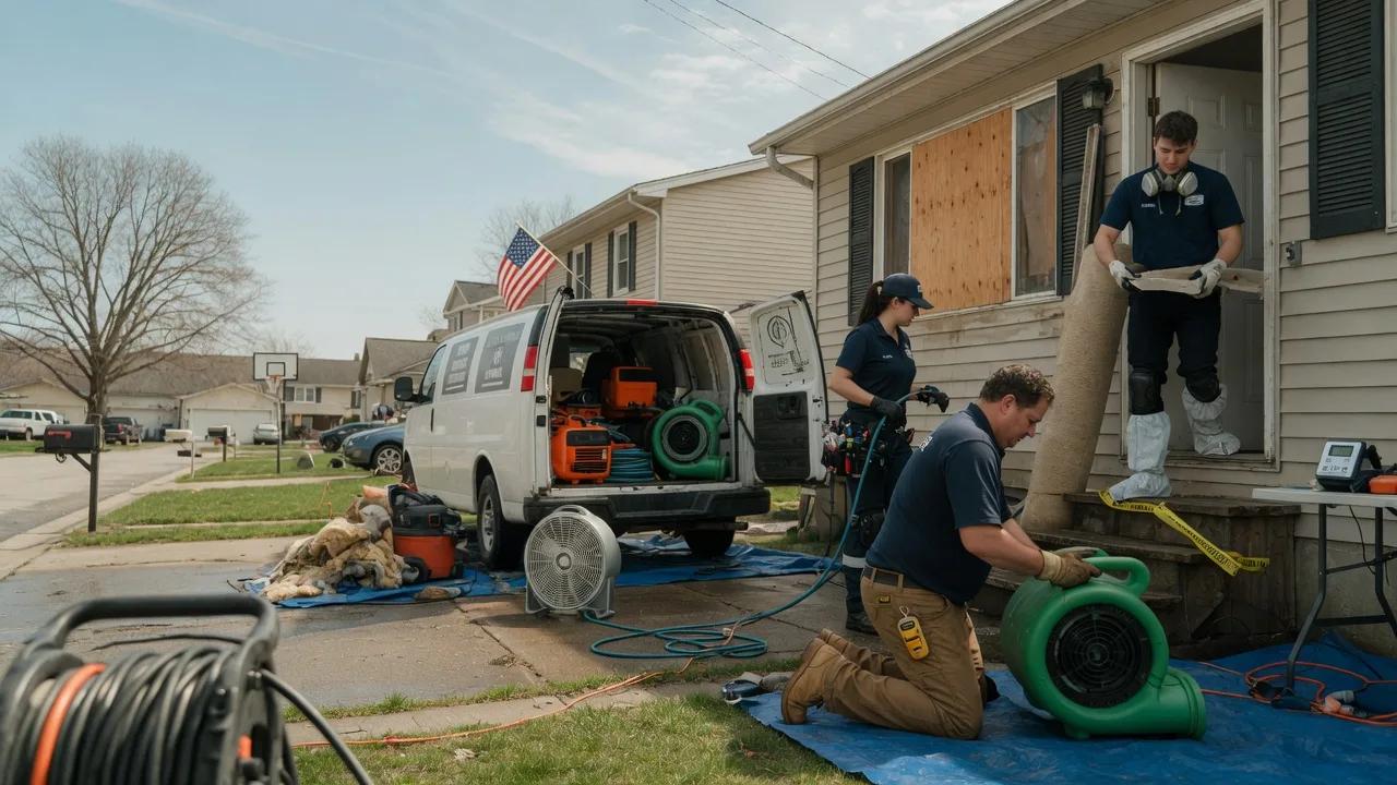 Water Damage Restoration in Claytonville, IL near me